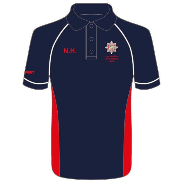 Lincs Fire and Rescue Golf Polo