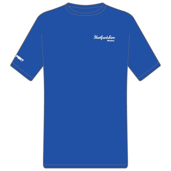Hertfordshire Wheelers Cool T (Sapphire)