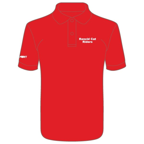 Rancid Cat Riders Cool Polo Shirt