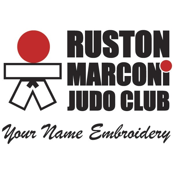 Ruston Marconi Judo Club Name Embroider to Belt