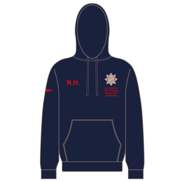 Lincs Fire and Rescue Squash & Racketball Hoodie