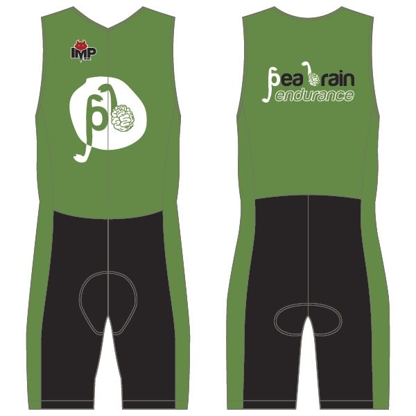 Pea Brain Endurance Men's Tri Suit - no Pockets