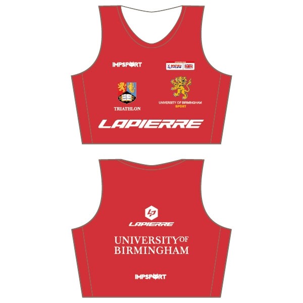 University of Birmingham CC Ladies Crop Top