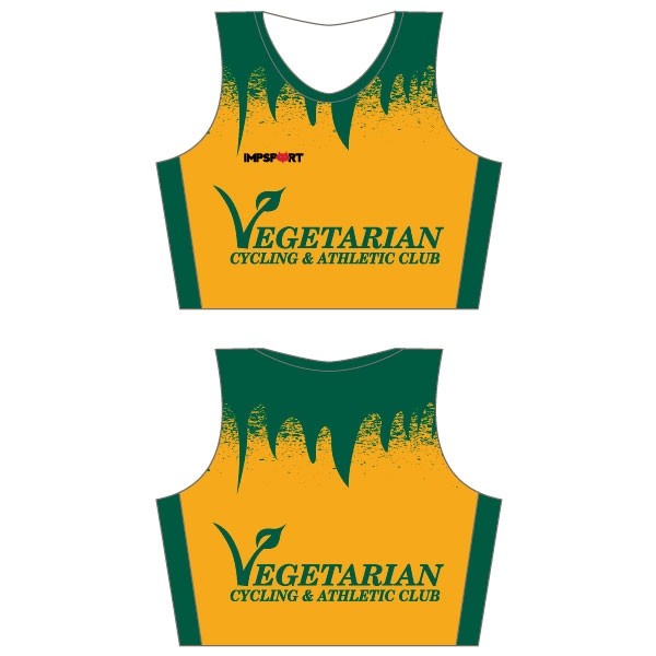 Vegetarian C & AC Ladies Crop Top - no Pocket