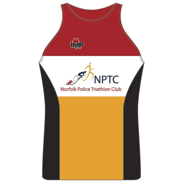 Norfolk Police Triathlon Club Ladies Tri Top with Pocket