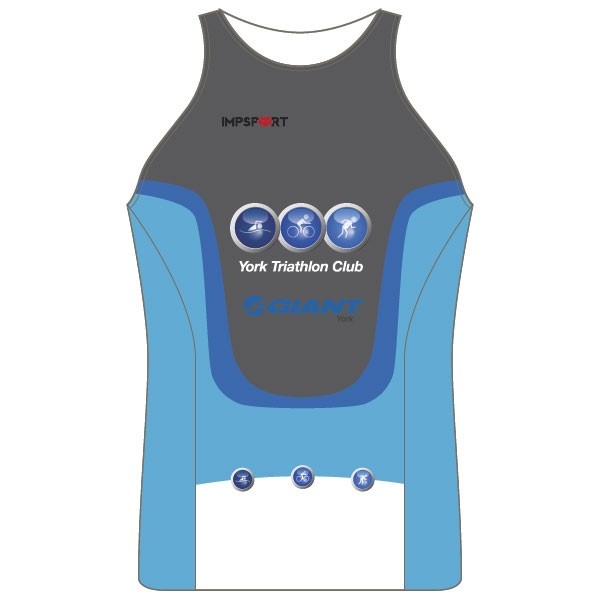 York Triathlon Club Ladies Tri Top with Pocket