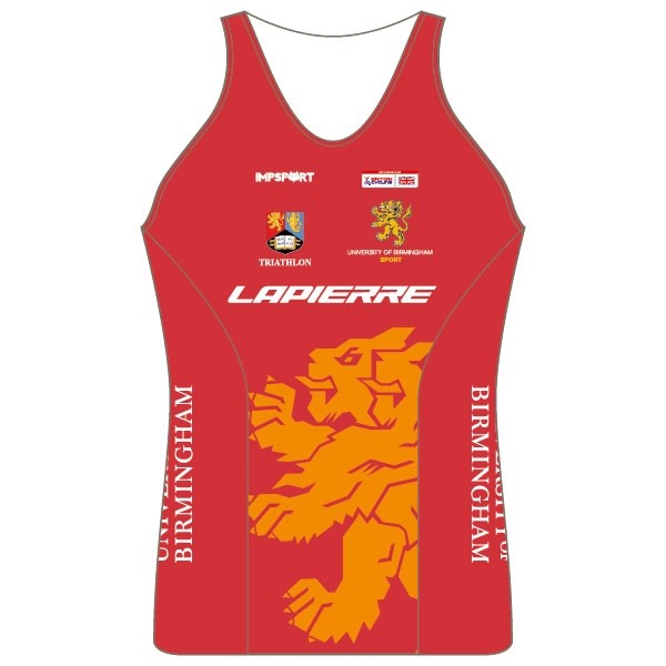 University of Birmingham CC Ladies Tri Top with Pocket