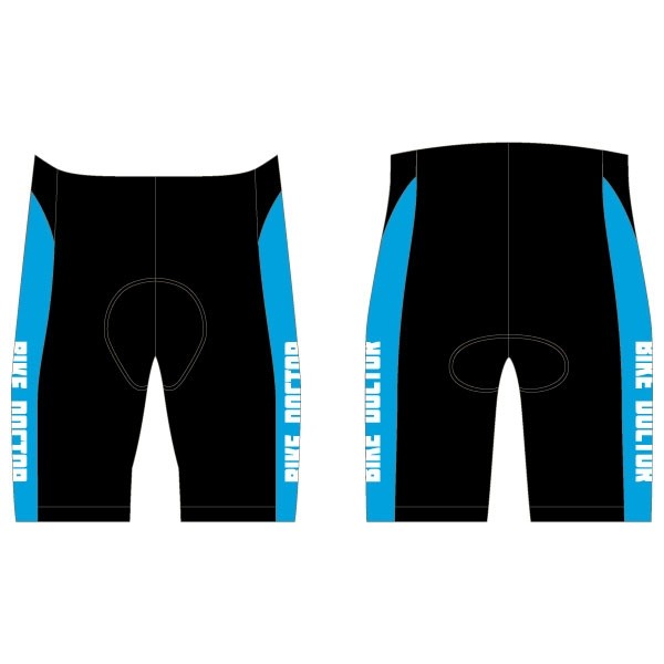 Bike Doctor - Blue Design Tri Shorts - no Pockets