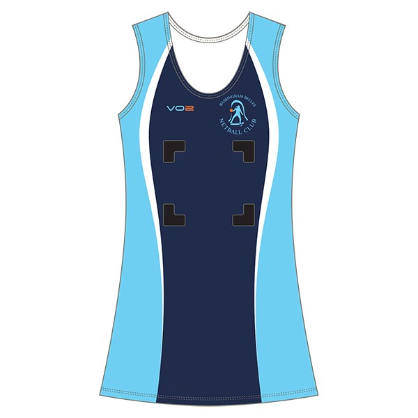 Bassingham Belles Netball Team Dress - Standard Back