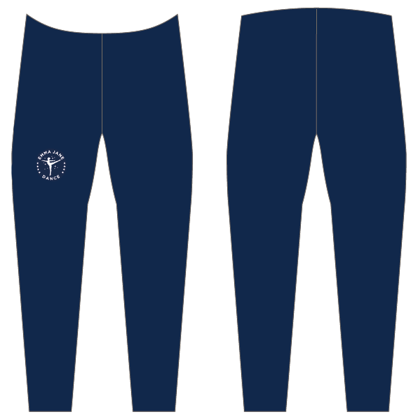 Emma Jane Dance Junior Cuffed Sweat Pants French Navy