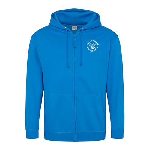 North Scarle Tennis Club Full Zip Hoodie - Sapphire