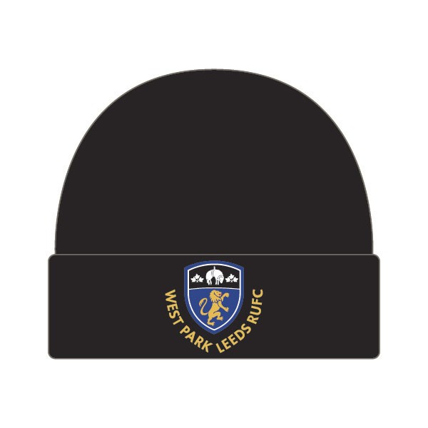 West Park Leeds Beanie Hat - Black