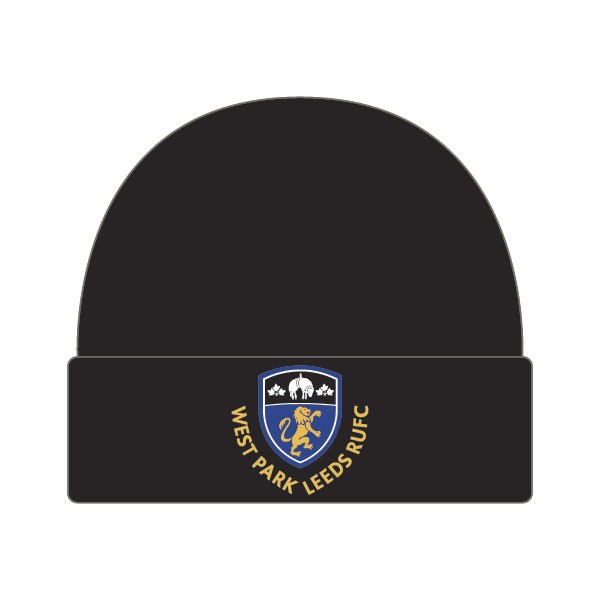 West Park Leeds Beanie Hat - Black