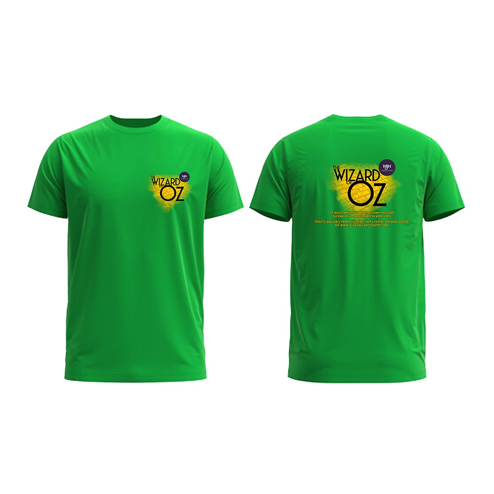 MJH Wizard of Oz Cotton T-Shirt Green - Junior