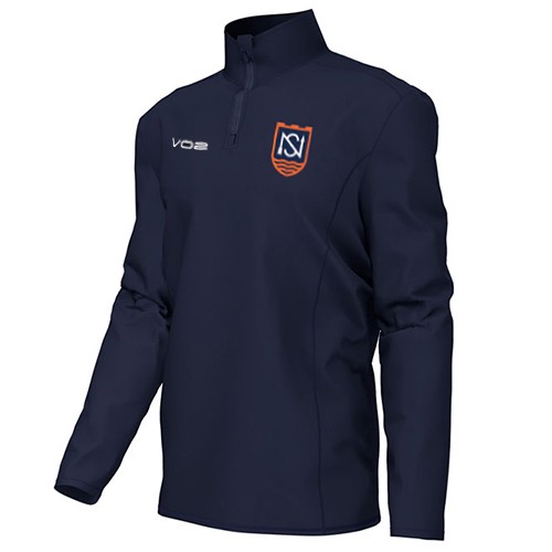 NSUFC Junior Navy Quarter Zip Multi Mid Layer £28