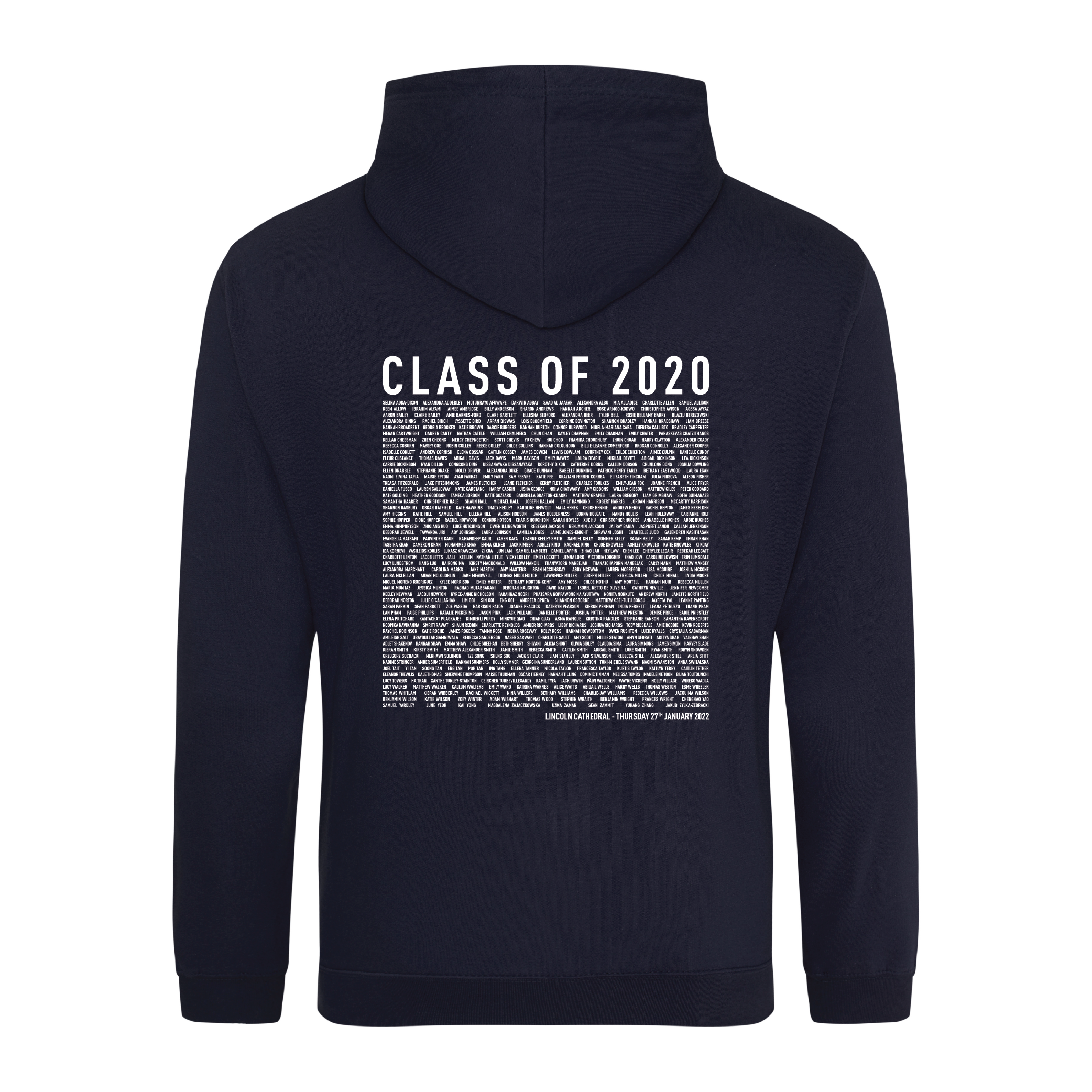 University of Lincoln Leavers Hoodie - Class 2020 Thu