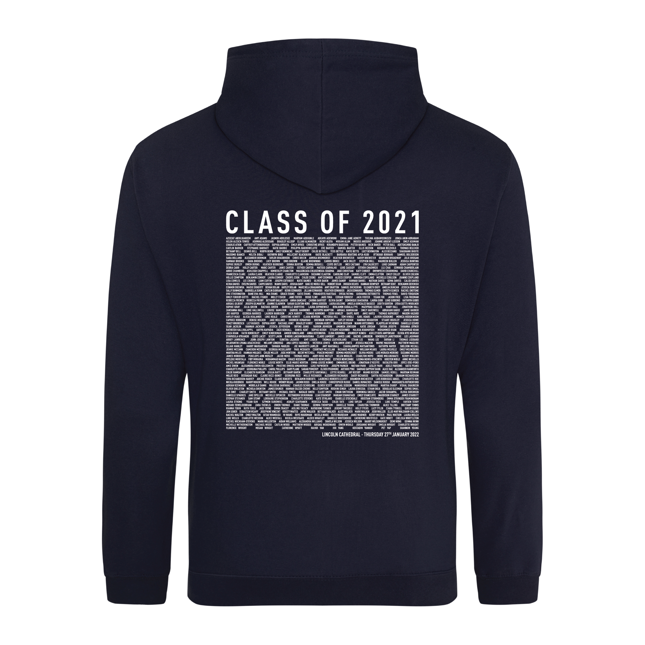University of Lincoln Leavers Hoodie - Class 2021 Thu