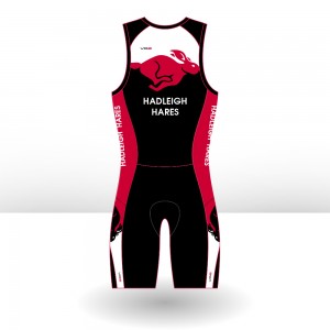 Hadleigh Hares Vortex Triathlon Suit - Rear Zip