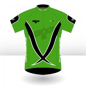 Maidstone Harriers Short Sleeved Velocity Cycling Jersey - Green