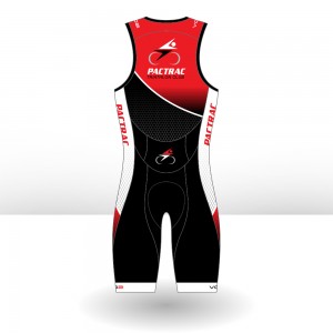 Pactrac Triathlon Club Vortex Triathlon Suit - Front Zip