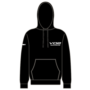 VO2 Maximum Hoodie (Black)