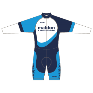 Maldon and District CC T1 Skinsuit - Long Sleeved