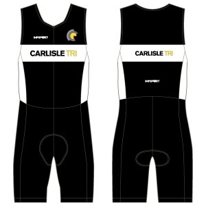 Carlisle Tri Junior Tri Suit - Front Zip - No Pockets