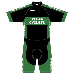 Vegan Cyclists T1 Skinsuit - Short Sleeved