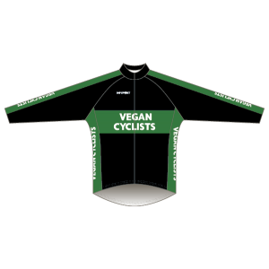 Vegan Cyclists T1 Road Jersey - Long Sleeved