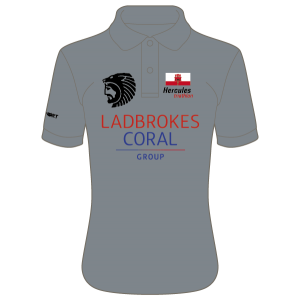 Gibraltar Triathlon Cool Polo (Charcoal)