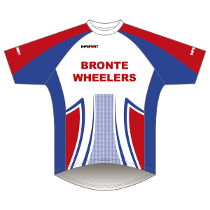Bronte Wheelers CC Downhill Jersey - Short Sleeved