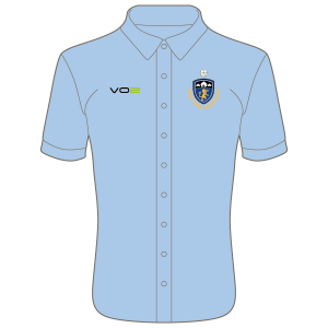 West Park Leeds Light Blue Shirt with Embroidered Club Logo