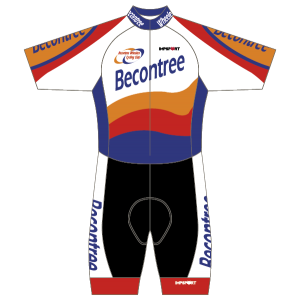 Becontree Wheelers T2 Skinsuit - Short Sleeved