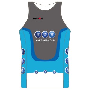 York Triathlon Club Running Vest - Crossover Back