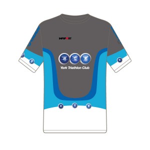 York Triathlon Club Short Sleeved Athletics T-Shirt