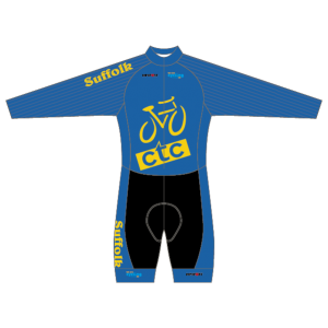 CTC Suffolk Blue/Yellow Design T2 Skinsuit - Long Sleeved