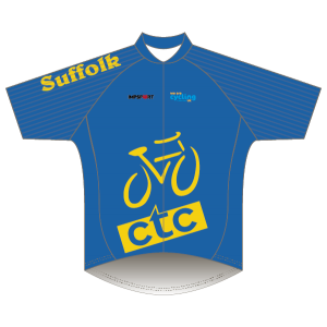 CTC Suffolk Blue/Yellow Design T2 Road Jersey