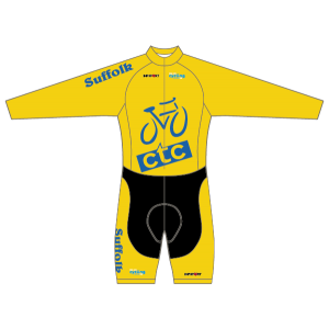 CTC Suffolk Yellow/Blue Design T1 Skinsuit - Long Sleeved