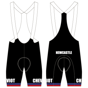 Newcastle Cheviots New Design T3 Bibshorts
