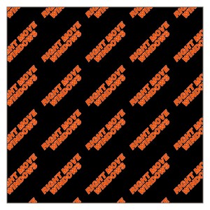 Team Right Move Windows Orange Design Snood