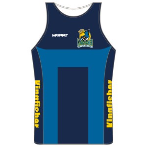 Kingfisher Triathletes Running Vest - Crossover Back