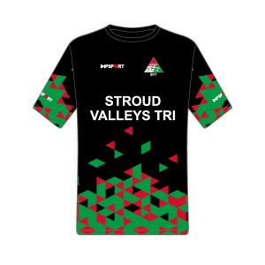 Stroud Valleys Tri Short Sleeved Athletics T-Shirt