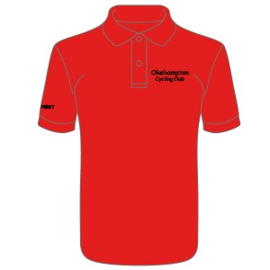 Okehampton CC Cool Polo (Red)