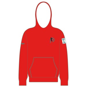 Tri Preston Hoodie (Fire Red)