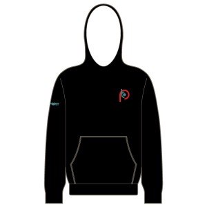 Tri Preston Junior Hoodie (Jet Black)