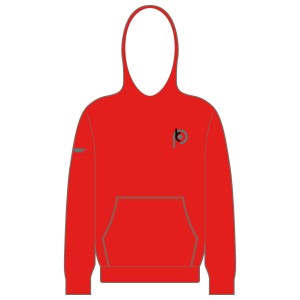 Tri Preston Junior Hoodie (Fire Red)