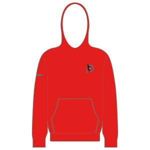 Tri Preston Junior Hoodie (Fire Red)