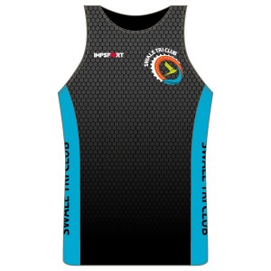 Swale Tri Junior Running Vest - Full Back