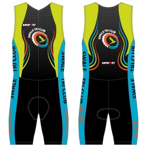 Swale Tri Junior Tri Suit - Front Zip - No Pockets
