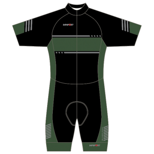 INT CORPS Cycling T2 Skinsuit - Open Zip